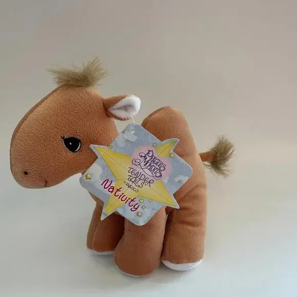 Toys Precious Moments Tender Tails Nativity Camel Plush Vintage